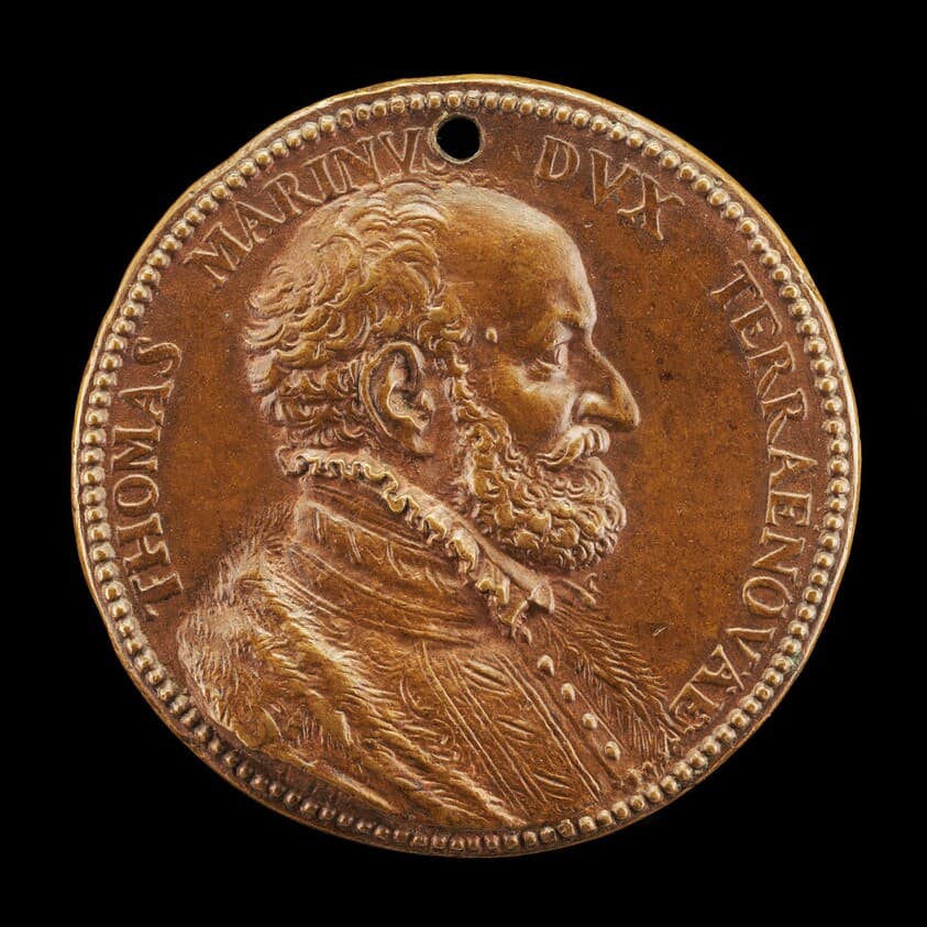 Tommaso Marini, Duke of Terranova [obverse] — Pier Paolo Galeotti