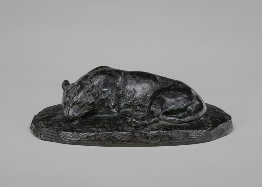 Sleeping Jaguar — Antoine-Louis Barye