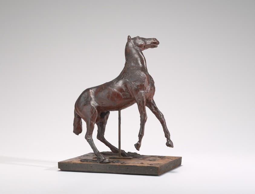 Horse Rearing — Edgar Degas