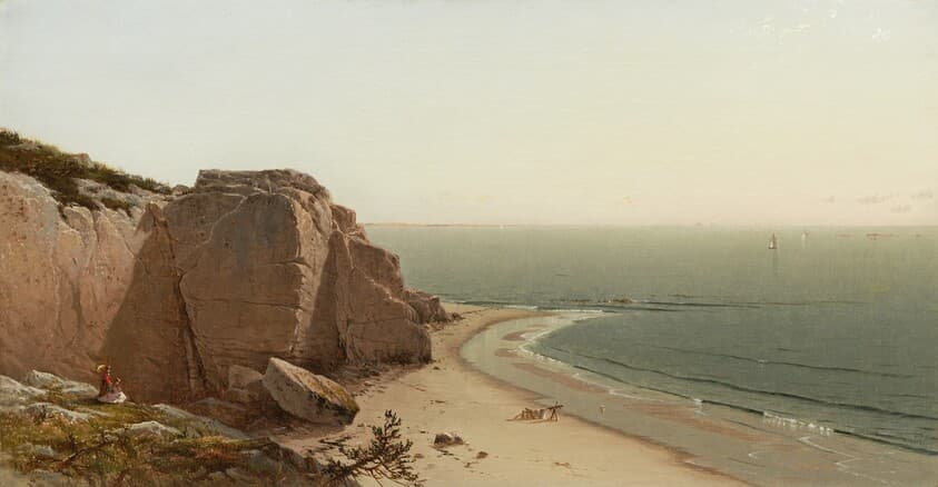 A Quiet Day near Manchester — Alfred Thompson Bricher