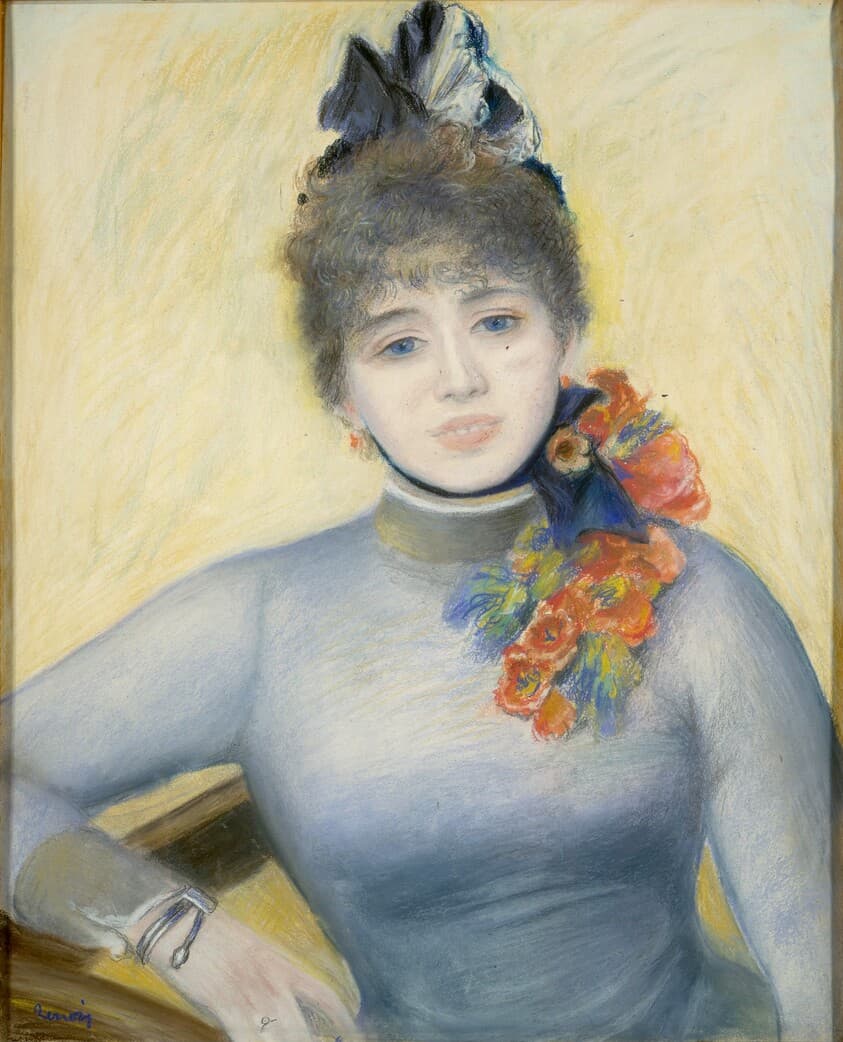 Caroline Rémy ("Séverine") — Auguste Renoir
