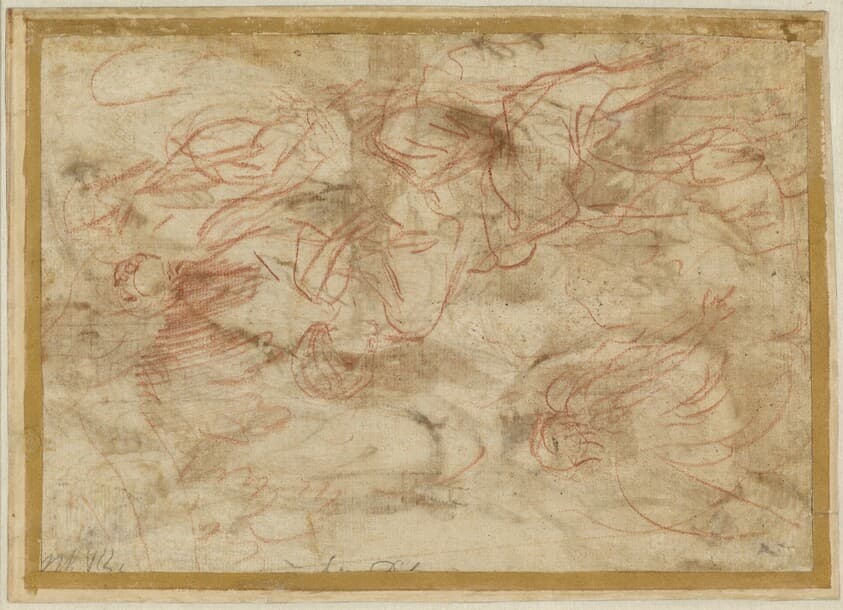 The Angel Appearing to Hagar in the Desert — Pier Francesco Mola