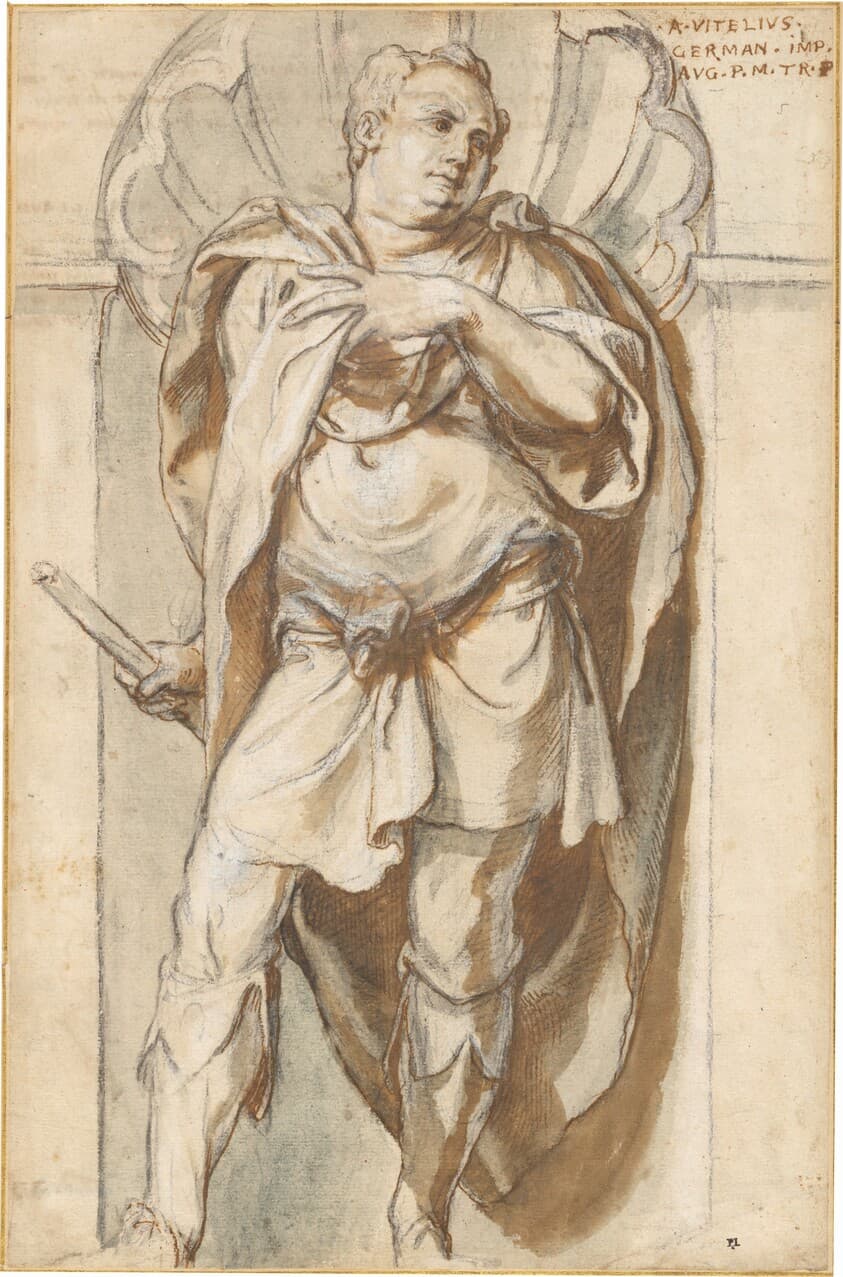 The Emperor Aulus Vitellius — Paolo Farinati
