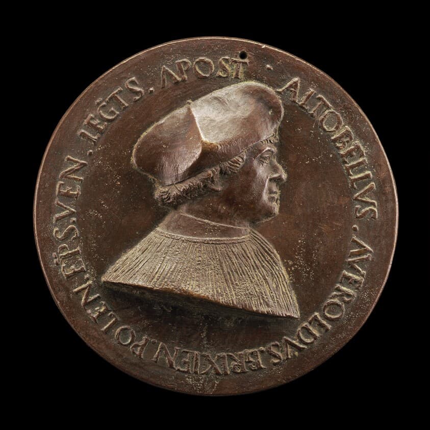 Altobello Averoldo of Brescia, died 1531, Bishop of Pola, Apostolic Legate [obverse] — Maffeo Olivieri