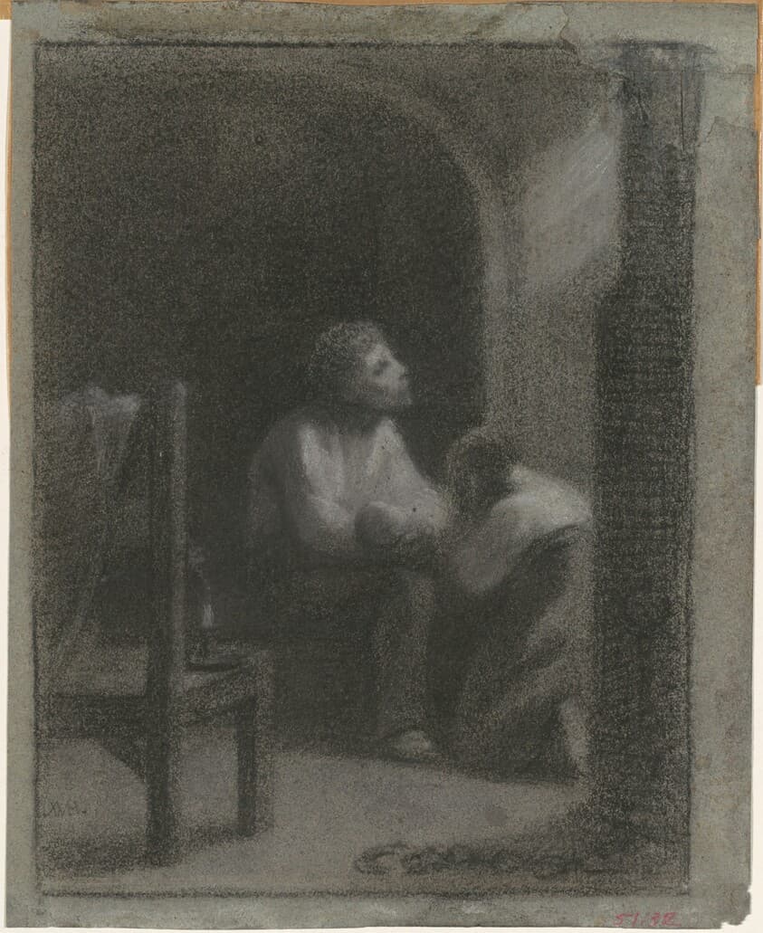 The Prayer — William Morris Hunt