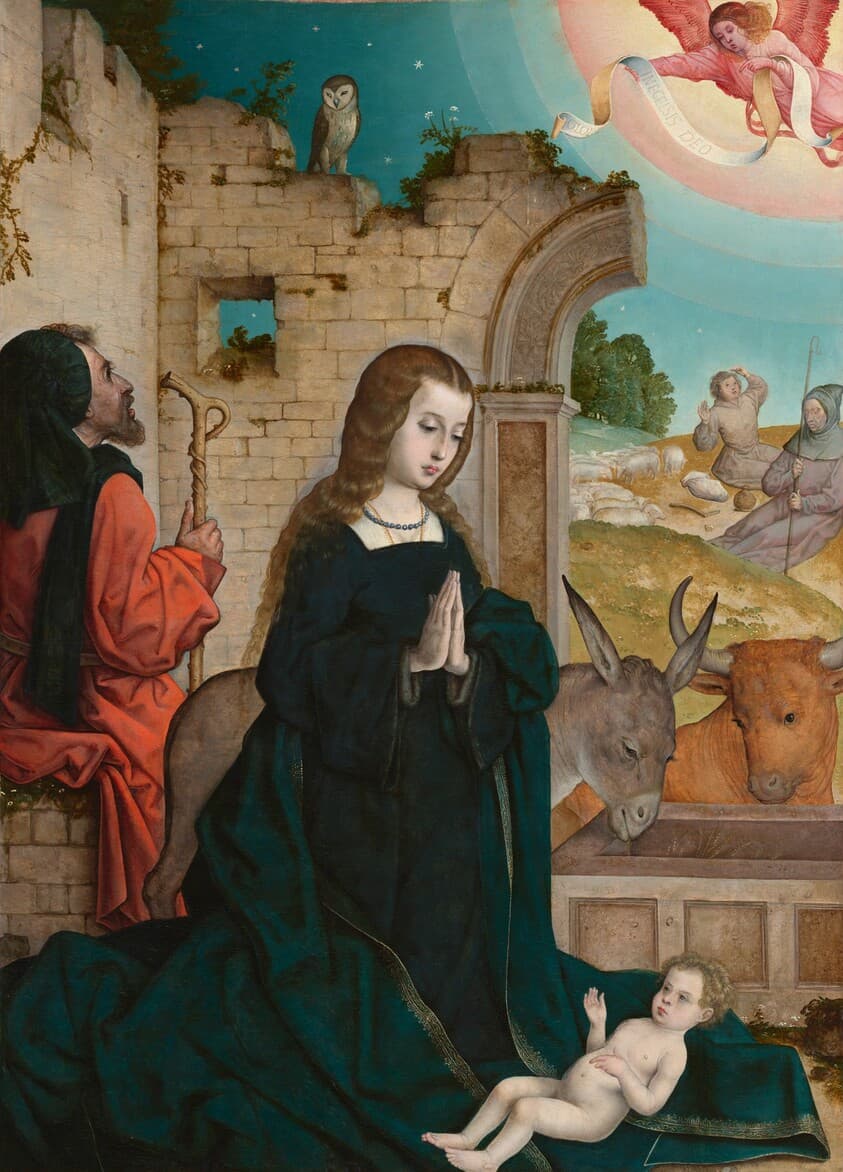 The Nativity — Juan de Flandes