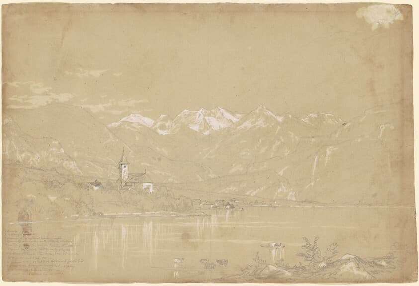 Lake of Brienz — John William Casilear