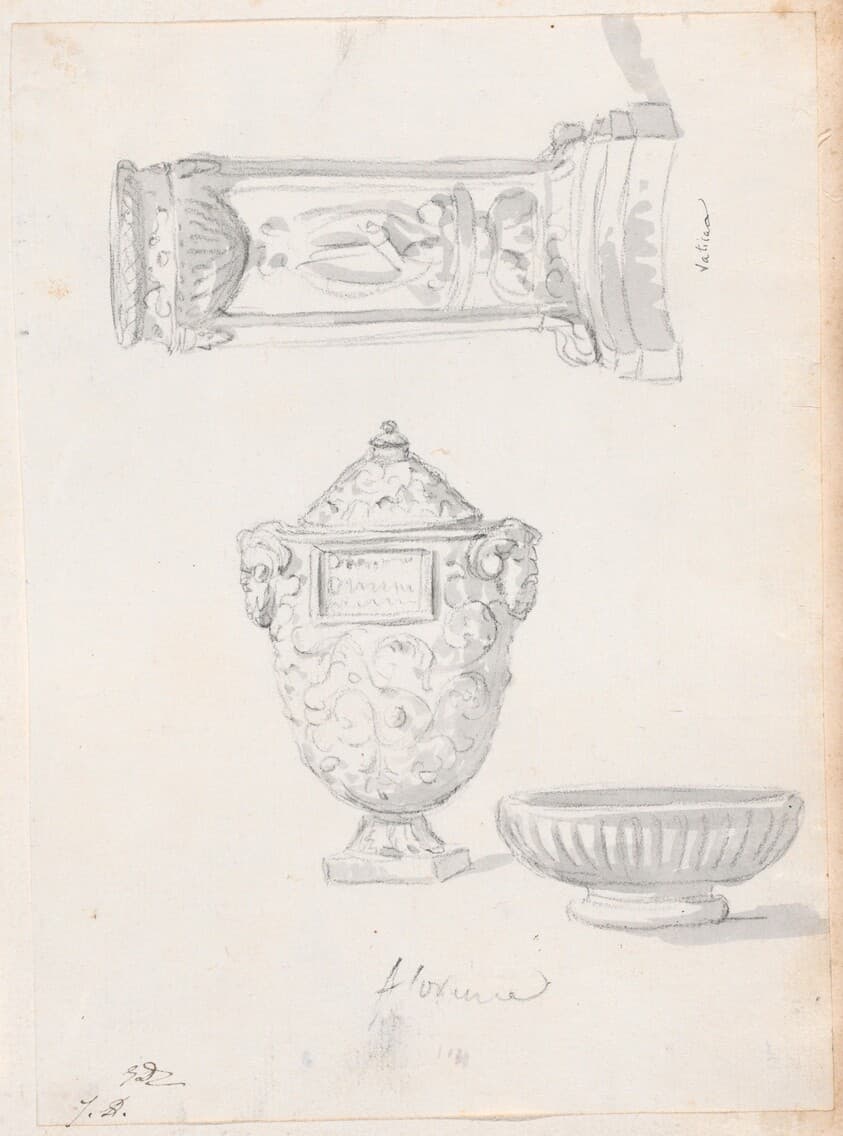 Decorative Details from Florence and the Vatican — Jacques-Louis David