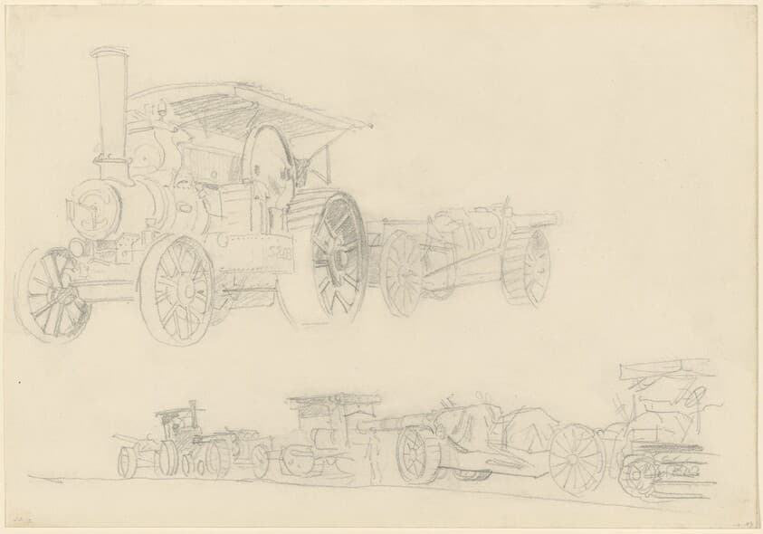 Gun Carriages, France — John Singer Sargent