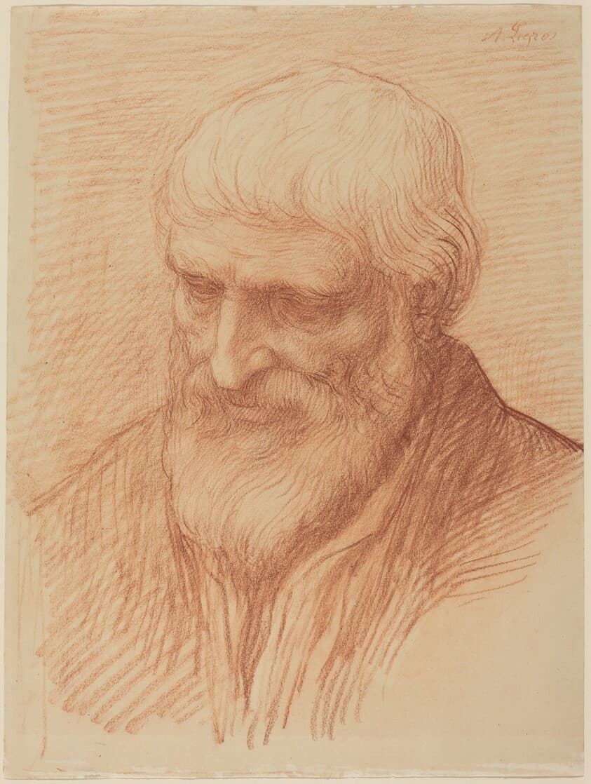 Study of a Philosopher — Alphonse Legros