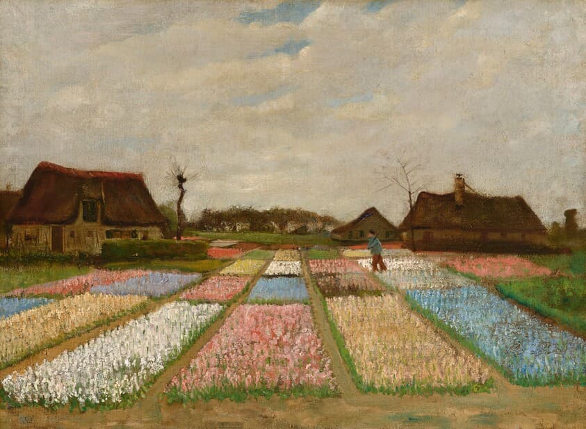 Flower Beds in Holland — Vincent van Gogh