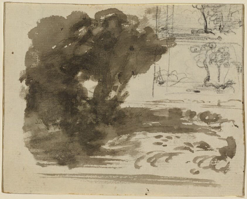 A Stand of Trees [recto] — John Varley
