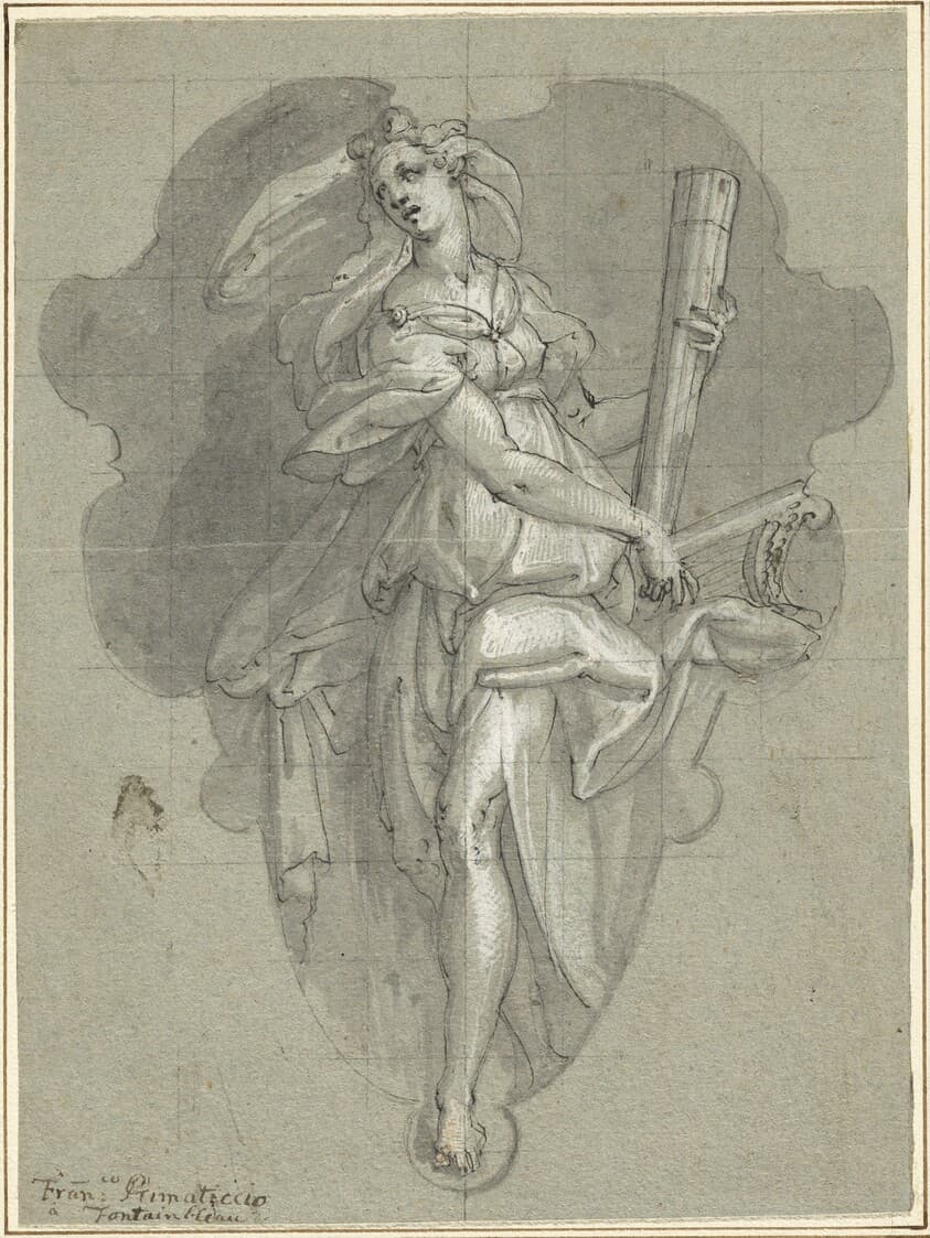 Euterpe (Personification of Music) — Friedrich Sustris