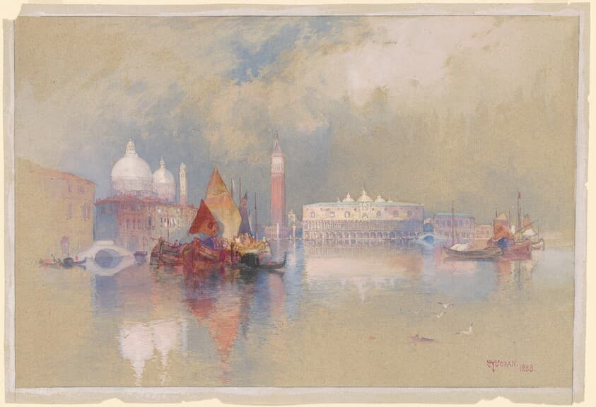 View of Venice — Thomas Moran
