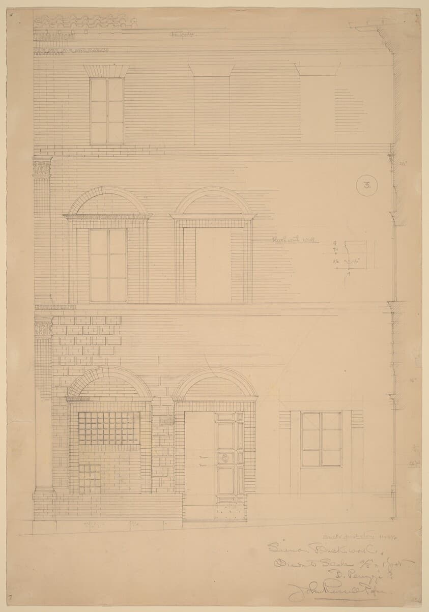 Siena Brickwork — John Russell Pope
