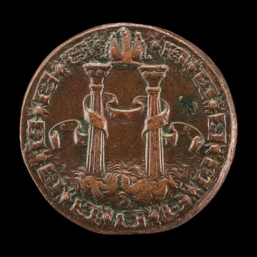 The Pillars of Hercules [reverse] — Leone Leoni