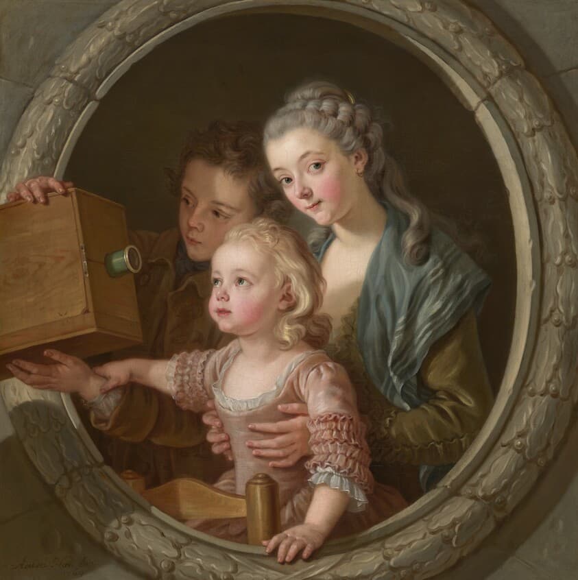 The Camera Obscura — Charles Amédée Philippe Van Loo