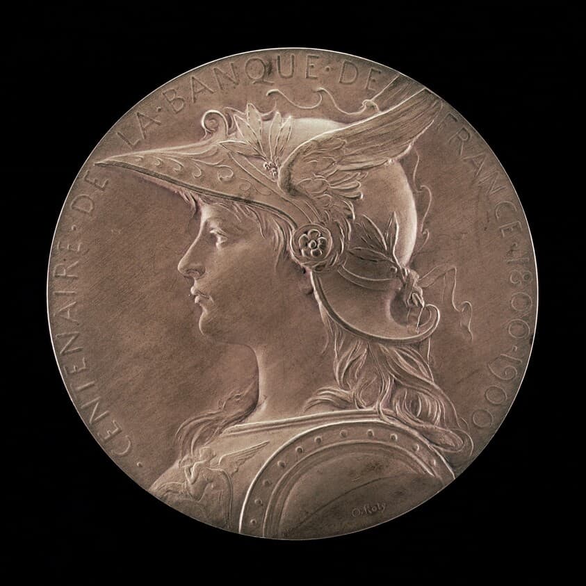 Centennial of the Bank of France, 1800-1900 [obverse] — Louis-Oscar Roty