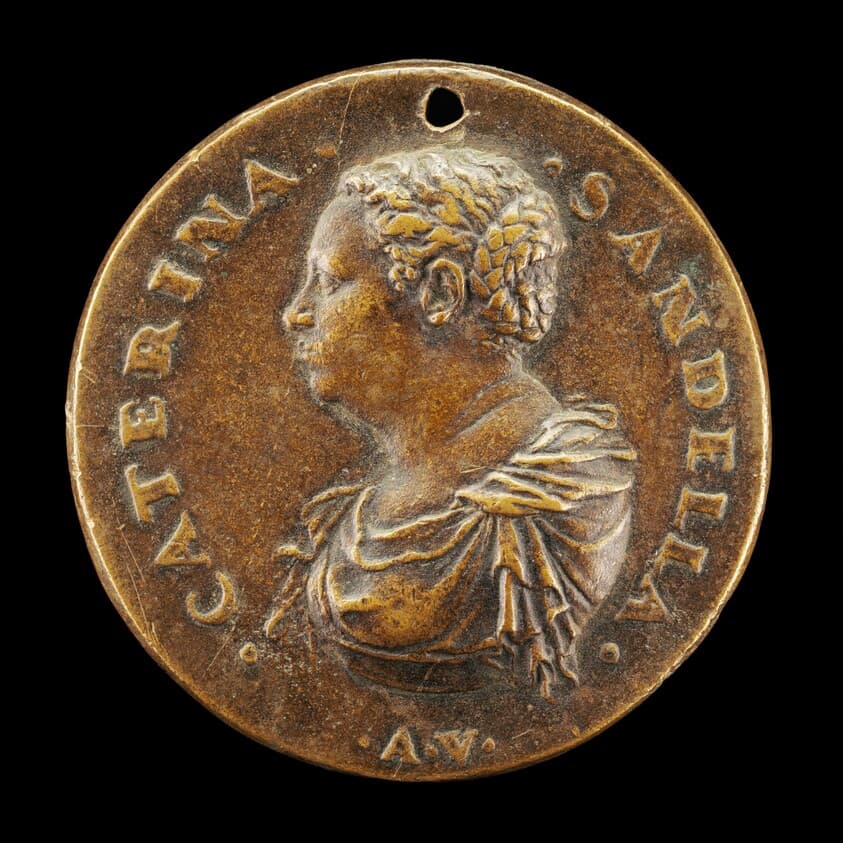 Caterina Sandella of Venice, Wife of Pietro Aretino 1548 — Alessandro Vittoria