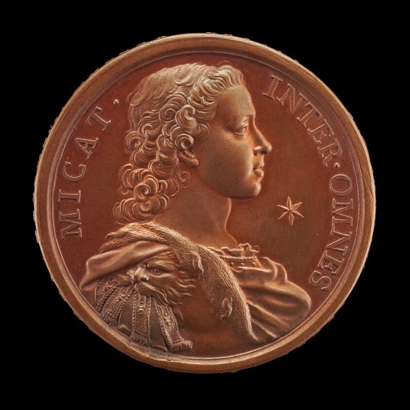 Prince Charles Edward Stuart, 1720-1788 (The Young Pretender, Bonnie Prince Charlie) [obverse] — Ottone Hamerani