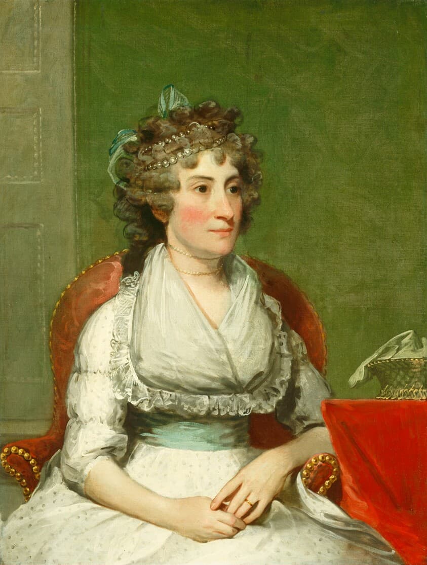 Catherine Yates Pollock (Mrs. George Pollock) — Gilbert Stuart