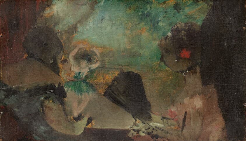 The Loge — Edgar Degas