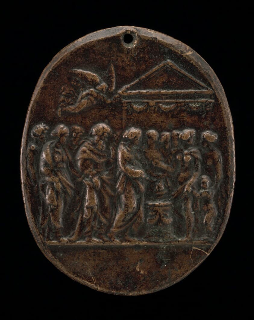 Antique Marriage Scene — Valerio Belli