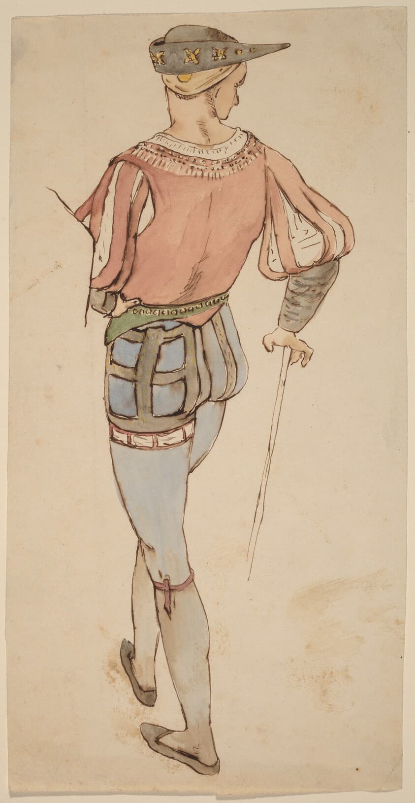 Study after Old Master — Elihu Vedder