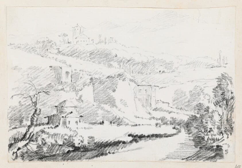 Landscape in the Alban Hills — Joseph-Marie Vien