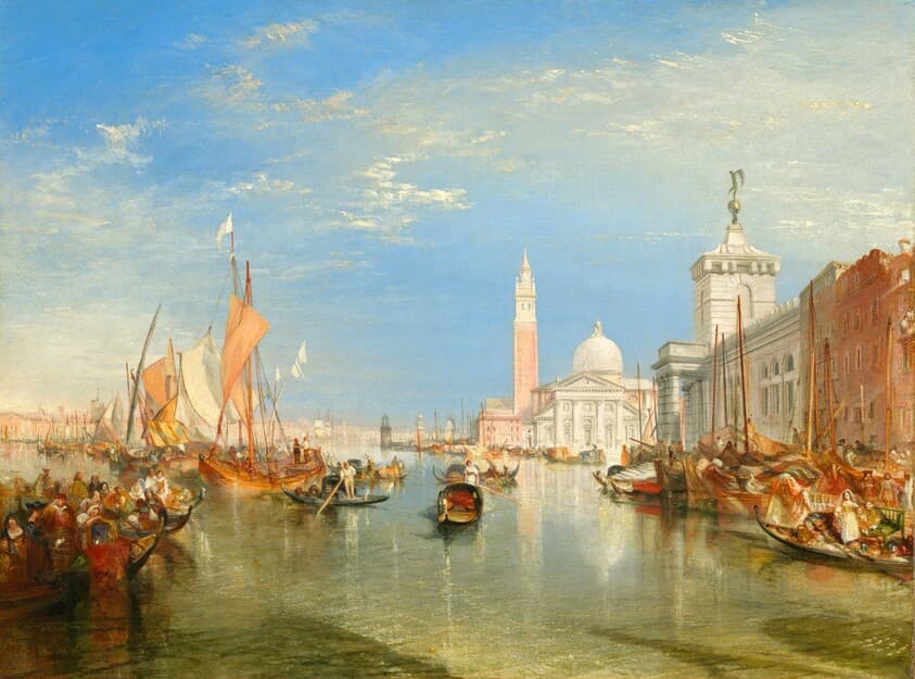 Venice: The Dogana and San Giorgio Maggiore — Joseph Mallord William Turner