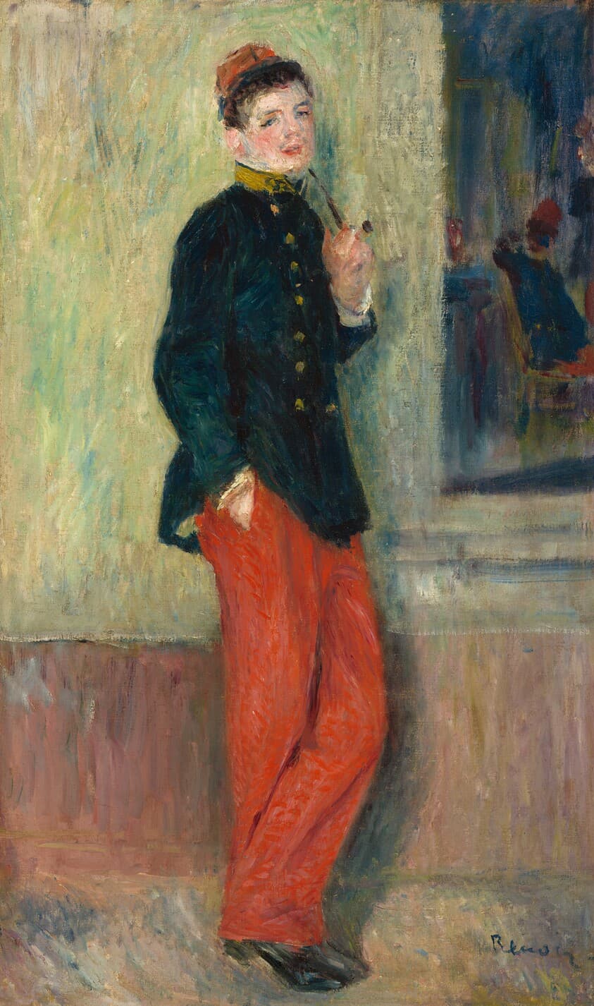 The Young Soldier — Auguste Renoir