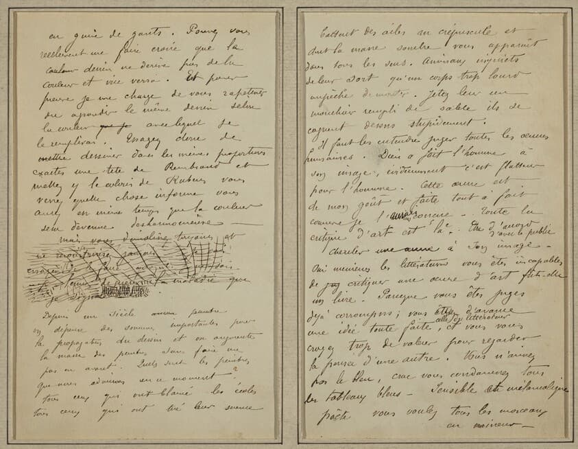 Manuscript Pages [verso] — Paul Gauguin
