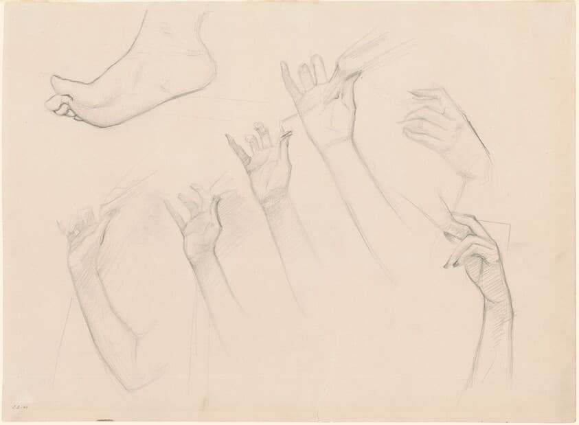 Studies for "Fumee d'Ambre Gris" — John Singer Sargent