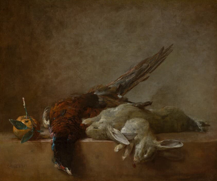 Still Life with Game — Jean Siméon Chardin