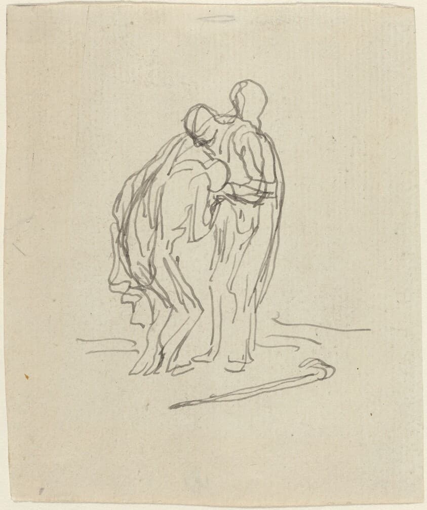 The Prodigal Son — Honoré Daumier