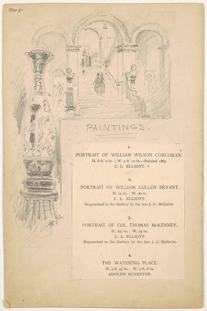 Study for "Paintings" — James Henry Moser