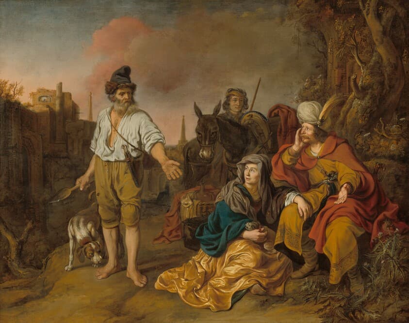 The Levite at Gibeah — Gerbrand van den Eeckhout