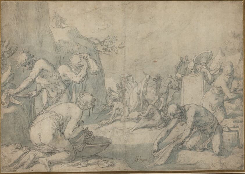 Ritual Washing of the Israelites — Abraham Bloemaert