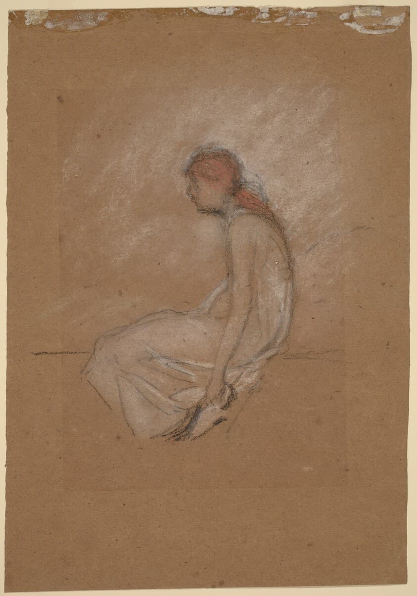 Seated Woman with Red Hair — James McNeill Whistler