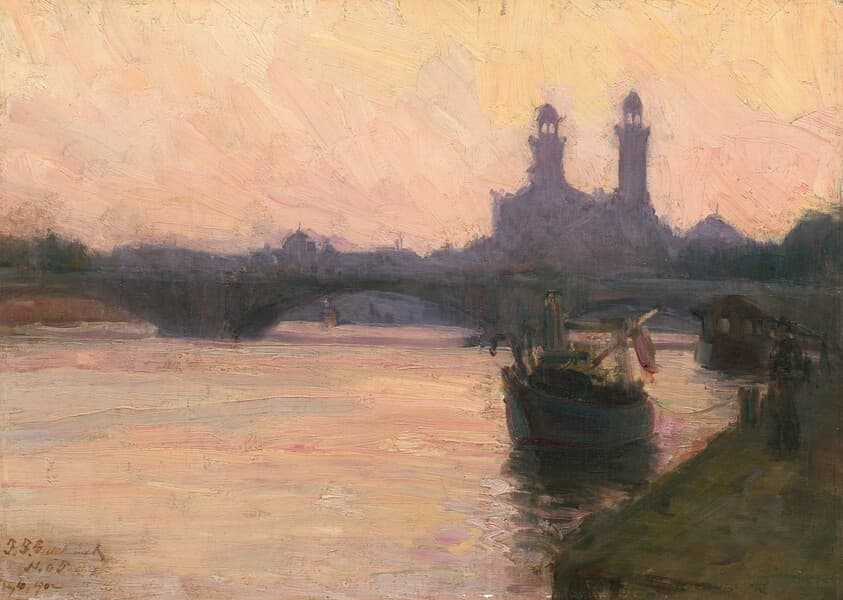The Seine — Henry Ossawa Tanner