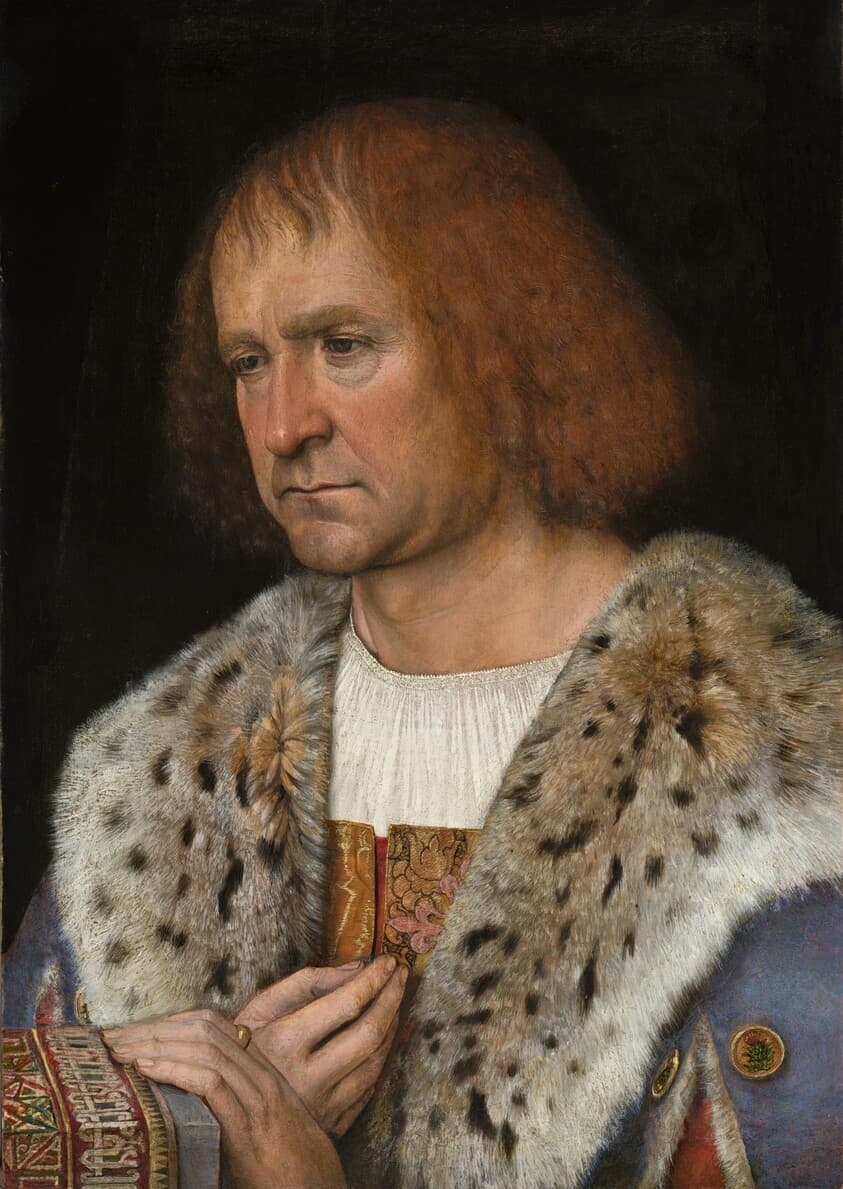 Portrait of Diego de Guevara (?) — Michel Sittow