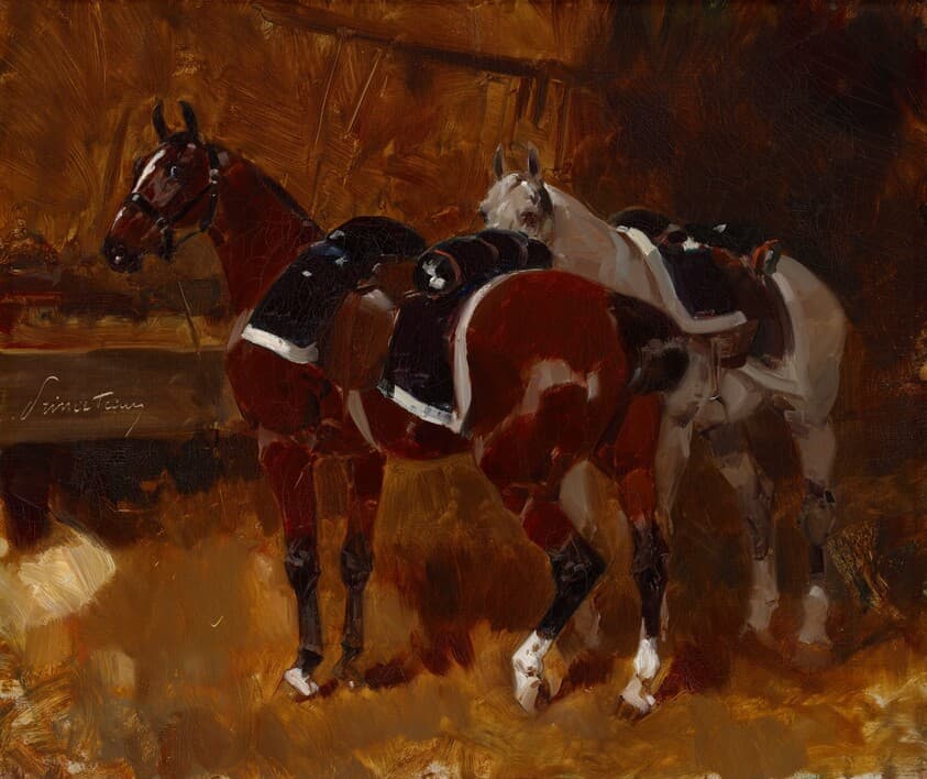 Horses — René Pierre Charles Princeteau