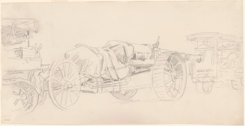 Cannon Trailers, France — John Singer Sargent