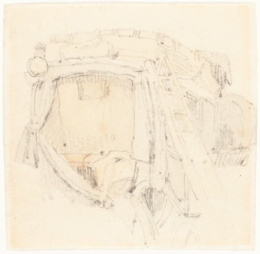 A Carriage — Samuel Prout