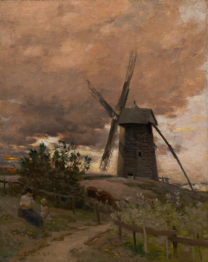 The Windmill — Jean-Charles Cazin