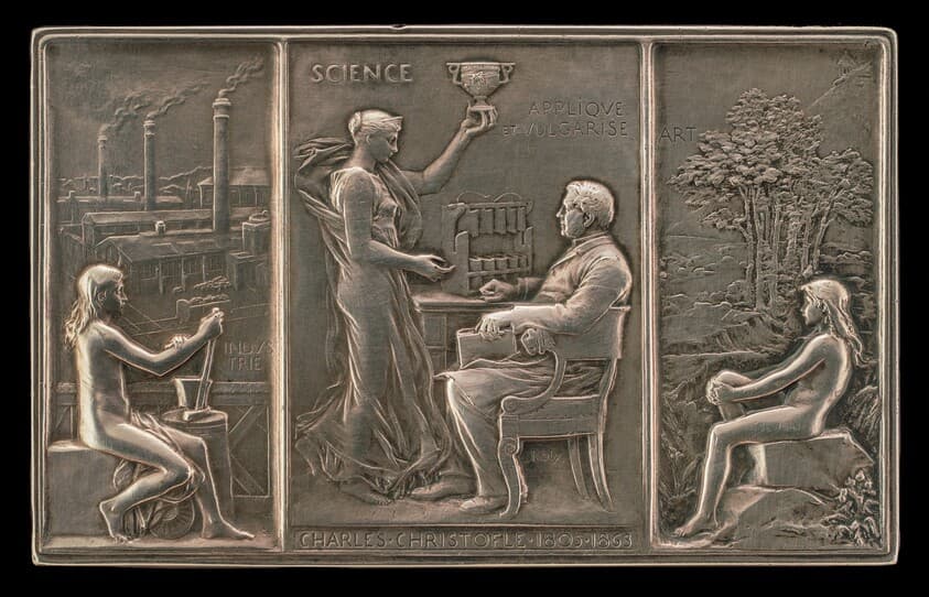 Charles Christofle, 1805-1863, Silversmith [obverse] — Louis-Oscar Roty
