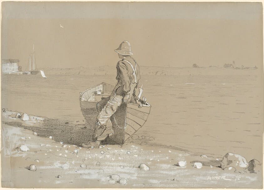 Looking Out — Winslow Homer