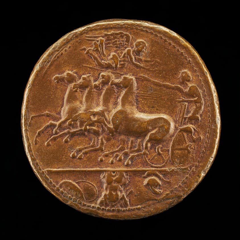 Racing Quadriga [reverse] — Giovanni da Cavino
