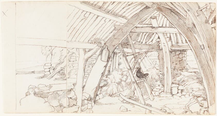 The Barn — Sir Edwin Landseer