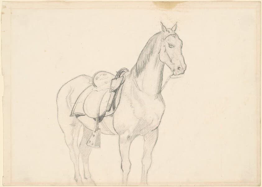 Horse — Emanuel Gottlieb Leutze